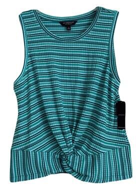 Liverpool Los Angeles Sleeveless Twist Front Knit Top NWT - Medium